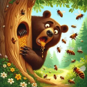 Бджоли та ведмідь | аудіоказка