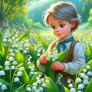 Хлопчик і Дзвіночки Конвалії