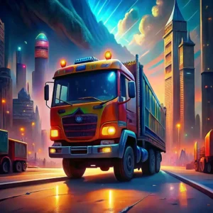 Камаз і його великі колеса