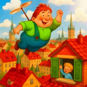 Карлсон, який живе на даху (скорочено)