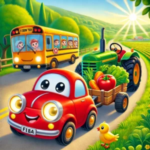 Казка про машинку Бібі 🚗