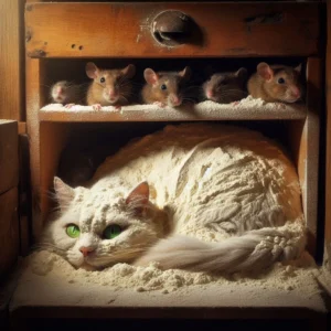 Кіт і старий пацюк