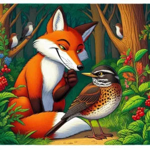 Лис і Дрозд