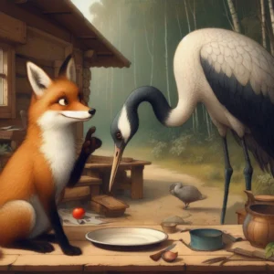 Лисичка та Журавель