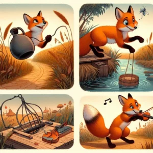 Лисичка, Тиковка, Скрипка та Капкан