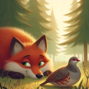 Лисиця і куріпка