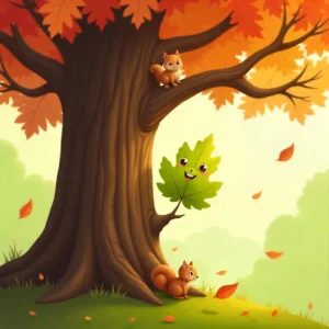 Листопад або Листок, який не хотів падати | аудіоказка