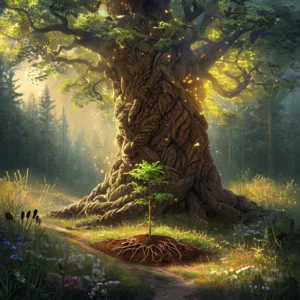 Маленьке зернятко і велике дерево (про віру в себе)