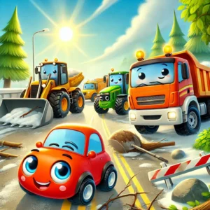 Машинка Бібі та буря: сила команди