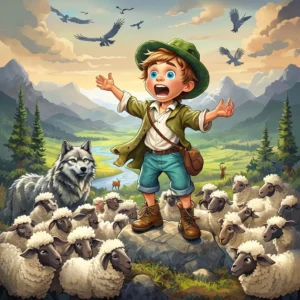 Пастух і вовк (Хлопчик, який кричав “Вовк!”)