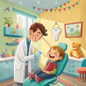 Про сміливого Зубчика та його подорож до лікаря