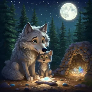 Про вовченя, яке боялось, що його не люблять (про любов мами) | аудіоказка