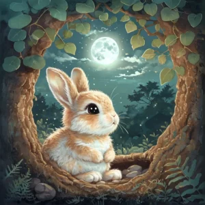 Про зайченя, яке боялося залишатися одне