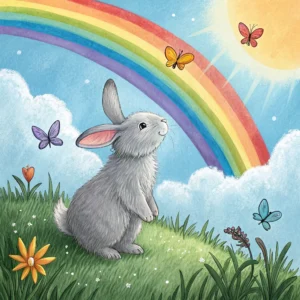 Про Зайчика і Веселку (вчимо кольори)