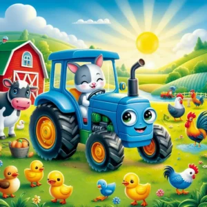 Синій трактор та його дружні помічники