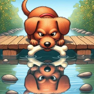 Собака і його відображення