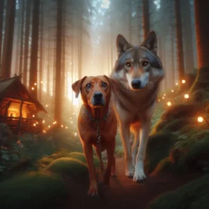 Собака і вовк