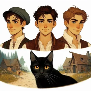 Три брати та кицька