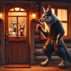 Вовк і п’ятеро козенят