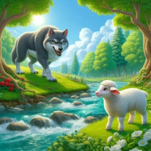 Вовк і Ягня (Про несправедливість і силу без права)