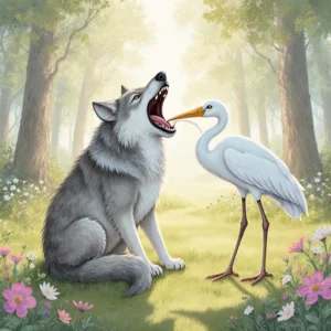 Вовк і Журавель | аудіо казки