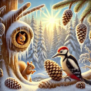 Як білочка дятла врятувала