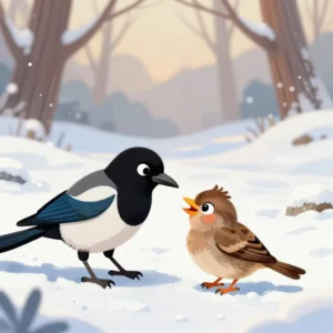 Як горобчик зимував | аудіоказки