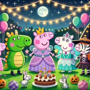 Як Свинка Пеппа й друзі влаштовували костюмований бал